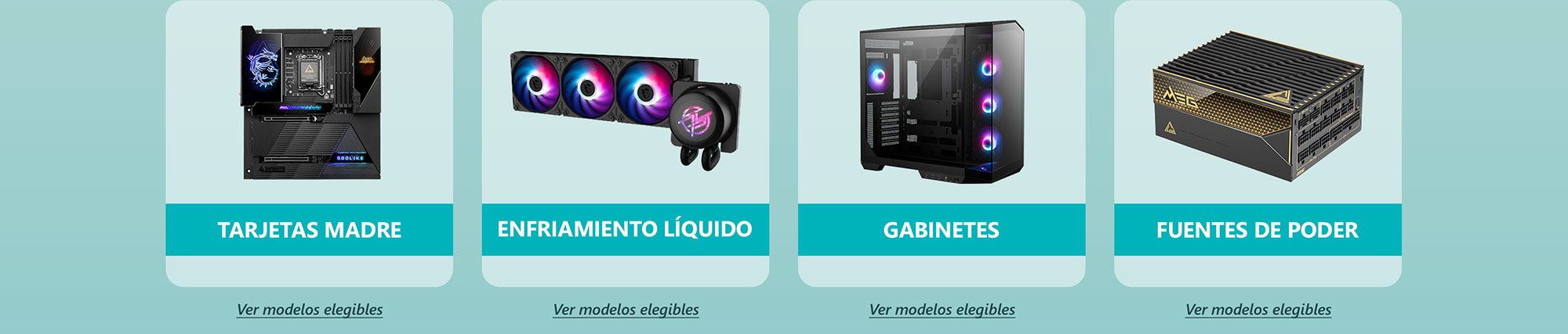 MODELOS ELEGIBLES
