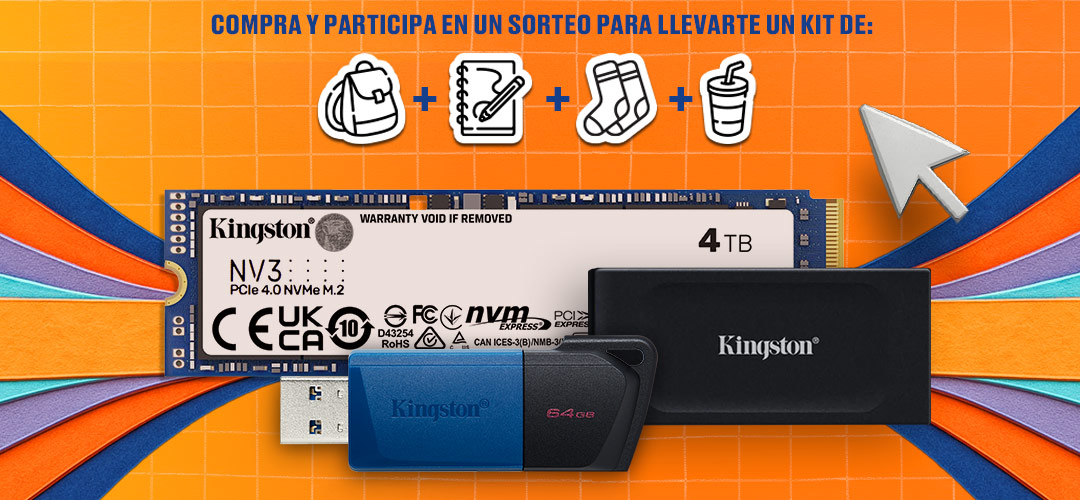 Compra y participa en un sorteo para llevarte un Kit de: