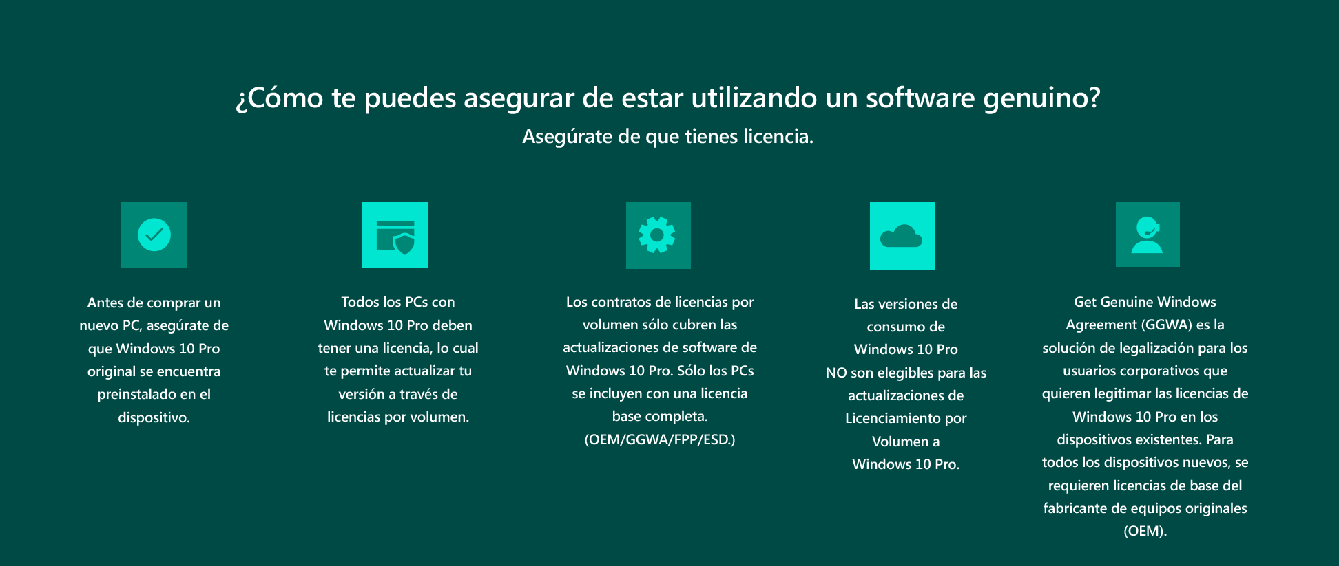 Windows 10 Pro y Microsoft Office genuino