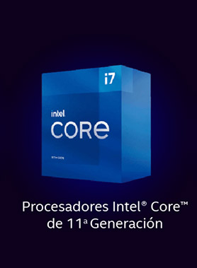 Procesadores Intel Core 11ª Generación